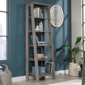 Sauder Trestle 5-Shelf Open Bookcase