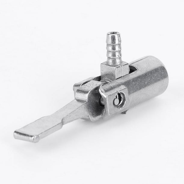 Válvula para inflar neumáticos Mandril de aire para neumáticos de 6 mm para manguera de aire para vehículos de 5-6 mm (metal completo) Sywqhk Accesorios para autos y motos