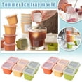 thumbnail image 2 of Ice Tray Quick With Lid Pressing Ice Tray Silicone Ice Tray Silicone Ice Tray Ice Container for Freezer, 2 of 7