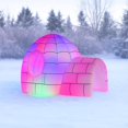 thumbnail image 1 of Iglú inflable The Bradford Exchange de 8 pies con Disco Lightshow, 1 of 5