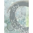 thumbnail image 2 of McCavitt, Naomi 15x18 White Modern Wood Framed Museum Art Print Titled - Faceted Gaze II, 2 of 4
