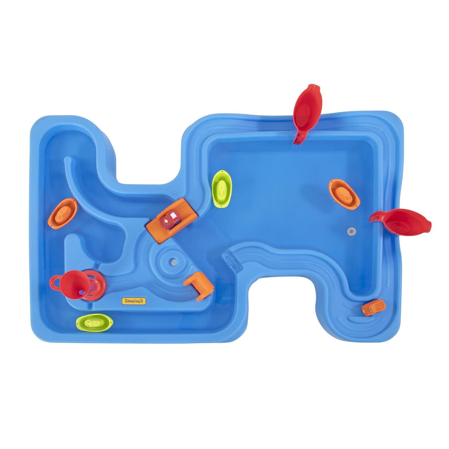 Simplay3 Big River & Roads Water Play Table