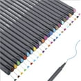 thumbnail image 1 of Creative Art Essentials, Colored Pens Set With 12 Vibrant Colors, Fine Liner Pens For Unleashing Creativity, Water-Based Ink Ensures Safe And Acid-Free Usage, 1 of 6