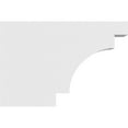 thumbnail image 3 of Ekena Millwork 3"W X 8"H X 12"L Standard Mediterranean Architectural Grade PVC Rafter Tail, 3 of 4