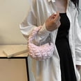 thumbnail image 2 of Bolso Media A La para Mujer Muñeca Acolchado Nailon Gran Capacidad, 2 of 9
