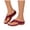 C, variant on Women's Platform Flip Flops Stylish Hollow Out Comfortable Wedges Sandals Lightweight Slip On Backless Beach Sandal