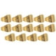 thumbnail image 2 of Dedal para dedo, dedal para anillo, dedal redondo dorado, dedal para anillo, diseño aerodinámico, 2 of 14