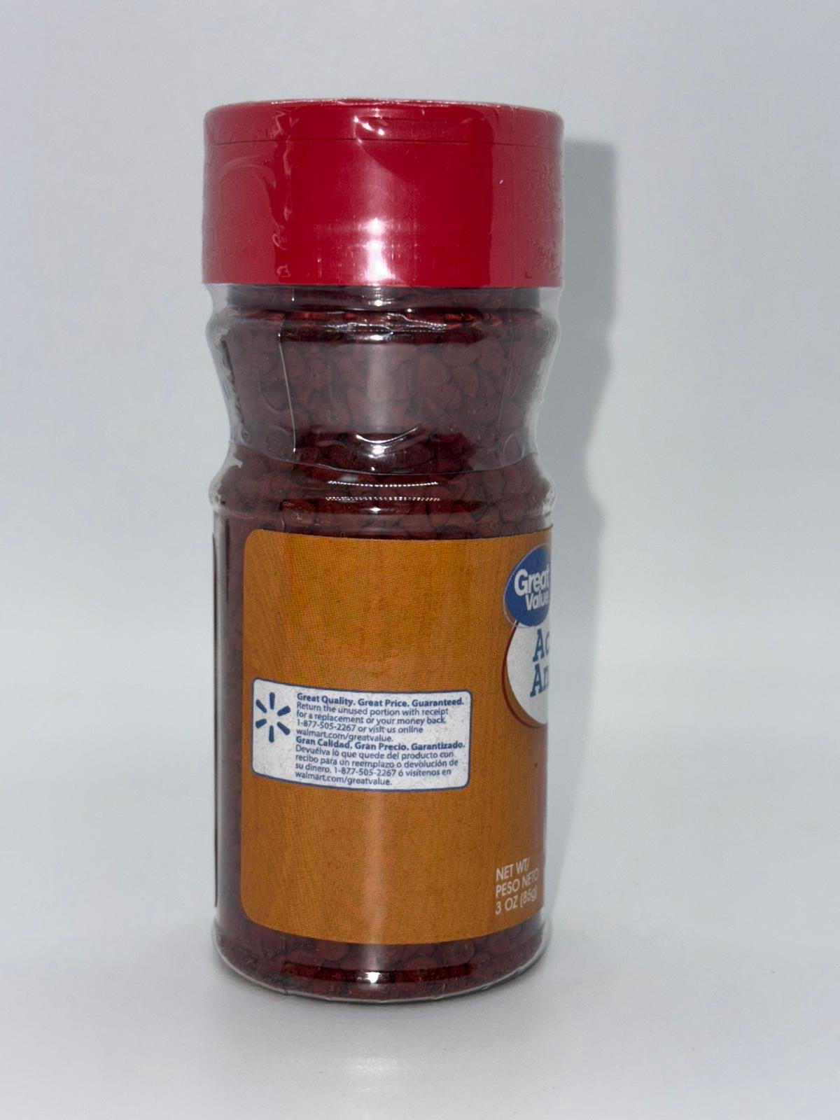 Great Value Annatto, 3 oz.