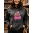 thumbnail image 3 of Funny Breast Cancer Awareness Hoodie for Men and Women, Unisex Pullover Hooded Sweatshirt, Comfortable Cotton Poly Blend, Support and Awareness Casual Outfit, 3 of 5