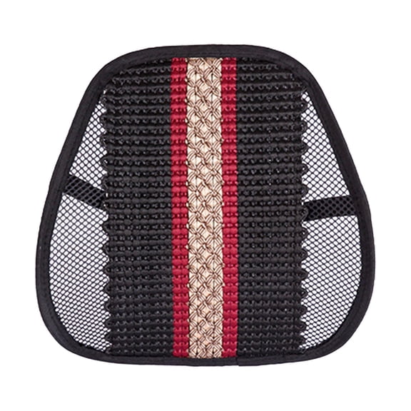 Mesh Back Support, Back Rest Cushion for Car Office Chair, with Breathable Mesh, Ergonomic Back Support Seat Cushion, Car Support Black