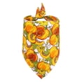 thumbnail image 2 of Festive Thanksgiving Dog Bandana, Holiday Pet Scarf Accessory For Mid-Sized Breeds, Adjustable Autumn Themed Clothes Apparel For Canine Parties And Family Gatherings, 1Pack A, 2 of 7