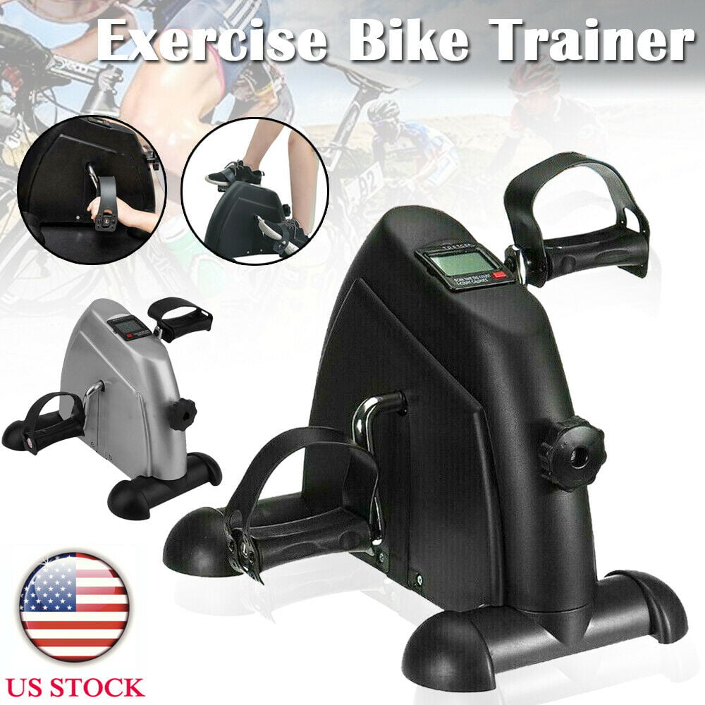 Details about   Portable Fitness Pedal Stationary Under Desk Indoor Home Exercise Machine Bike 