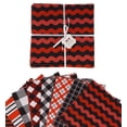 thumbnail image 2 of Soimoi Stripes Print&nbsp;Precut 5-inch Cotton&nbsp;Fabric&nbsp;Quilting&nbsp;Squares&nbsp;Charm Pack DIY Patchwork Sewing Craft-Red, 2 of 7