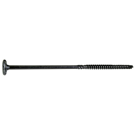

5/16 x 8 Black XL1500 Coated Steel Star Drive Pan Head Saberdrive Structural Screws