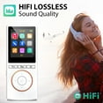 MP3 Player 32GB with Bluetooth, Linein rip Music, Lossless Sound