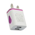 thumbnail image 3 of 2A Quick Charging Dual USB Ports LED charger LED USB Poratble Universal Phone Home Office Charger US Plug, 3 of 9