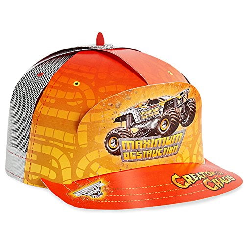 BirthdayExpress Monster Jam Party Supplies - Trucker Hat
