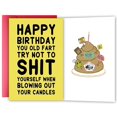 thumbnail image 1 of Tarjeta de cumpleaños YIWANSIN, divertida, irreverente y humorística, 1 of 7