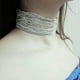 thumbnail image 4 of Collar de gargantilla de diamantes de imitación Sunnimix Plata, 4 of 8
