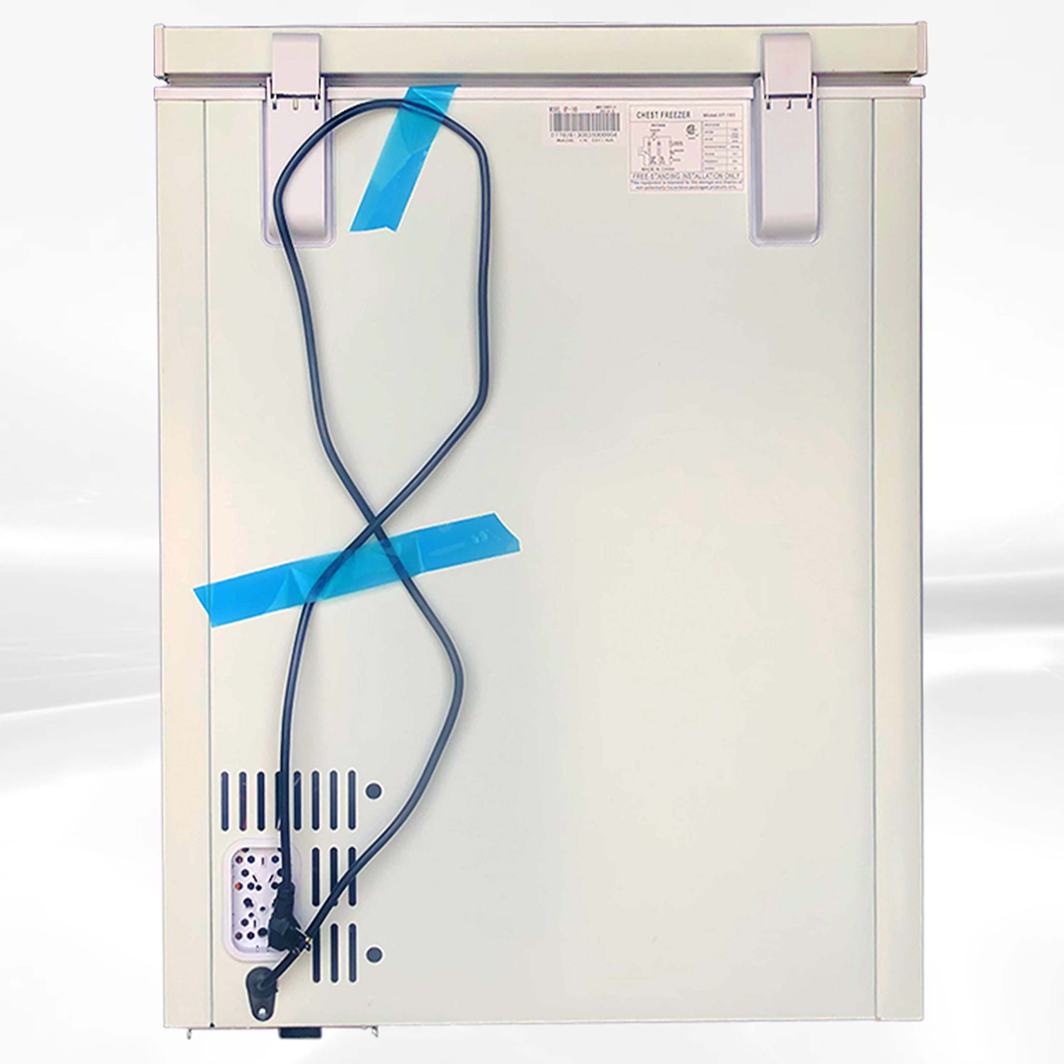 Elite Kitchen 25 in. Single Door Chest Freezer 5.2 Cu.Ft. Food Freezer in White CSA