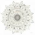 thumbnail image 3 of Nai, Danhui 12x12 Black Modern Framed Museum Art Print Titled - Mandala Delight I Neutral, 3 of 5