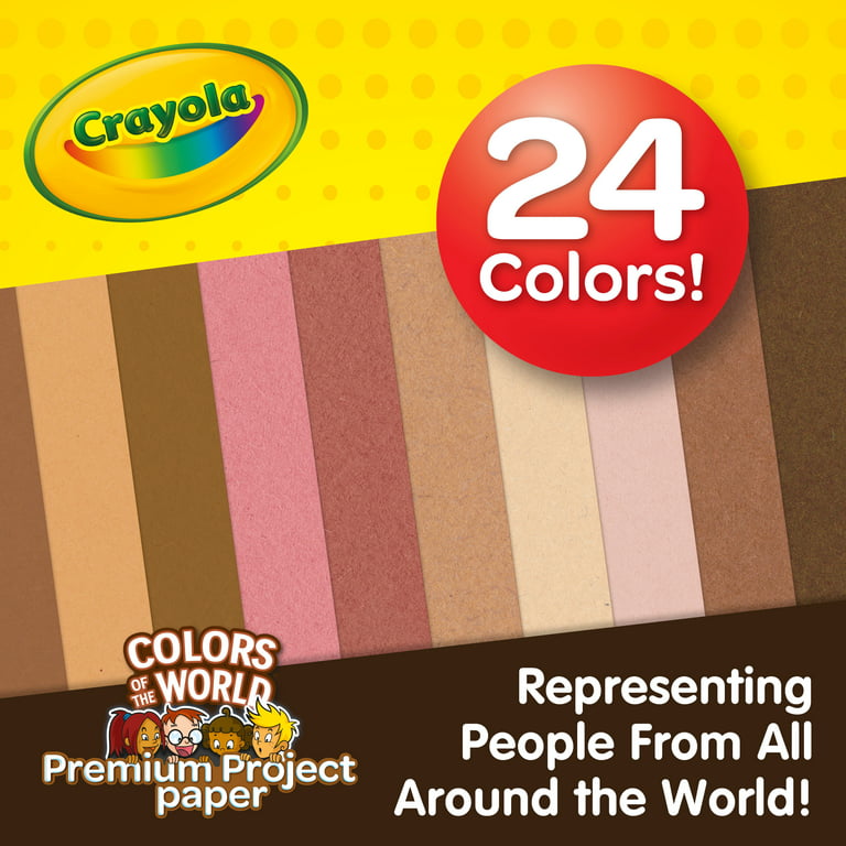 crayola construction paper pack, 8 colors – A Paper Hat