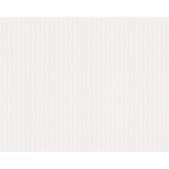 Concord Wallcoverings Textured Wallpaper Plain Featuring Vertical Lines, White Beige, 21 In x 33 Ft (56 sq. ft), 256218