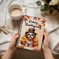 thumbnail image 3 of Happy Thanksgiving Shih Tzu Welcome Thankful Fall Autumn Pumpkin Spiral Bound Journal Lion Dog Lover Gifts 5x7in Spiral Notebook - 02021, 3 of 5
