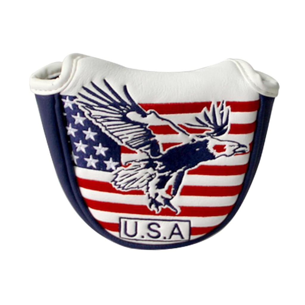 harayaa 2x Golf Putter Cover Mallet Putter Headcover Club Putter