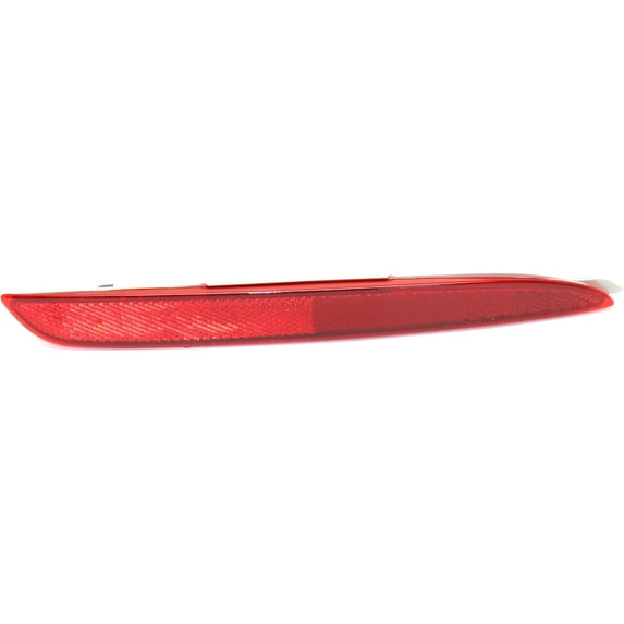Bumper Reflector Compatible With 2010-2013 Mazda 3 2010, 2012-2013 Sport Rear, Right Passenger CAPA Certified