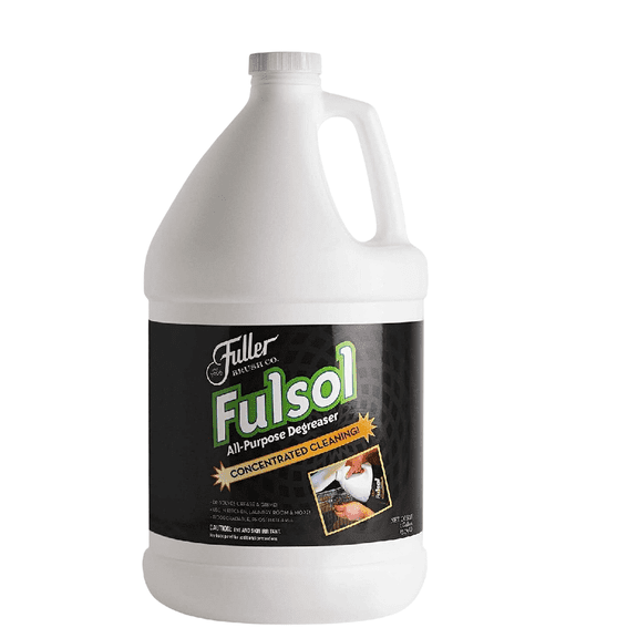 Fuller Brush Fulsol Heavy-Duty Degreaser 1 Gallon – Concentrated All-Purpose Cleaner – Cuts Grease, Grime, Oil & Stains on Tile, Glass, Laundry, Grills – Lemon Scent (Makes 60 Gallons)