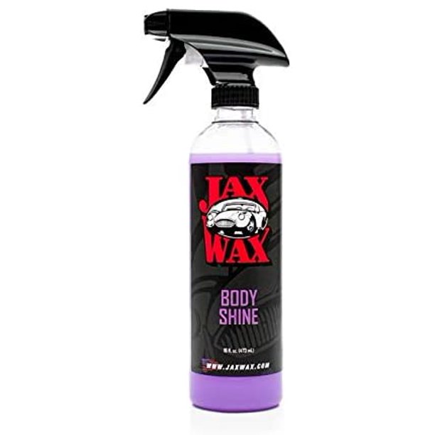 Jax Wax Body Shine Detailer Spray Car Wax, 16 Oz