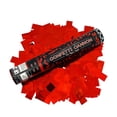 thumbnail image 3 of Cañones de confeti Confetti Sky, paquete de 6 unidades, 30 cm, color rojo, 3 of 5