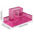 thumbnail image 2 of Meitianfacai Mesh Pencil Holder, hot pink, 2 of 3