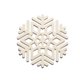 thumbnail image 2 of Snowflake Dining Table Mats Heat Insulating Mats Geometric Snowflake Mats Bowl Mats Kitchen Hollow Out Saucer, 2 of 6
