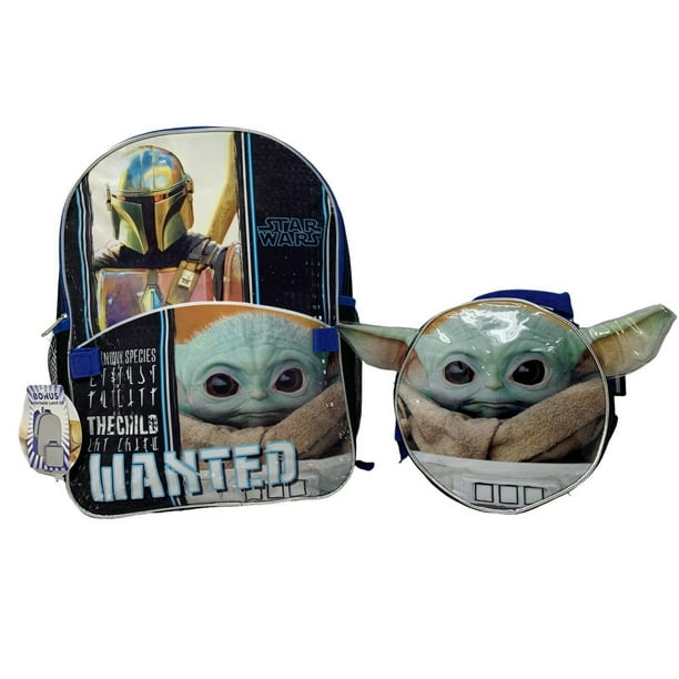 Licensed Star Wars"The Child" Baby Yoda 16" Backpack with Shaped