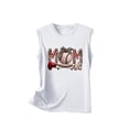 thumbnail image 3 of Nrmvnmi Baseball O-Neck Tank Women Print Baseball Tanks Cute Workout Graphic Casual Summer Sleeveless Vest Top Mothers Day Gifts, 3 of 4