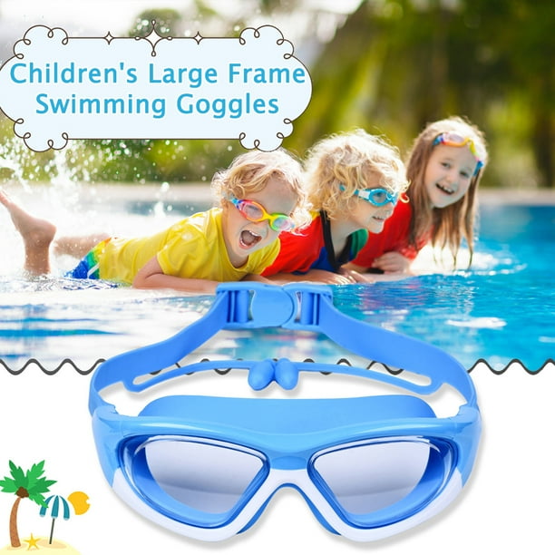 Gafas de natacion para ninos gafas de natacion profesionales gafas de piscina antivaho azul