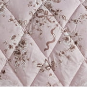 Empire Pink Roses Cotton 5 Piece Comforter Set