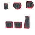 thumbnail image 6 of Dickly Generic Car Brake Foot Pedal Cover for Automobile Accessories Red, 6 of 9