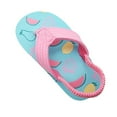 thumbnail image 7 of Upioiwer Kids Slides for Girls Boys Quick Drying Beach Slides Adjustable Toddler Pool Shower Flip Flops Slippers Toddler Cloud Slides with Back Strap Sky Blue 8.5, 7 of 7