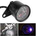 thumbnail image 4 of Velocímetro odómetro universal para motocicletas Cafe Racer con indicador de luz de fondo LED, 4 of 5