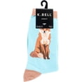thumbnail image 2 of Novelty Crew Socks - Foxy Sox, 2 of 2