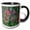 Black/White, variant on 3drose, Juvenile Ruby-throated Hummingbirds, Archilochus Colubris, Texas, 11oz Mug