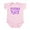 Petal Pink, variant on CafePress - Shayna Punim Infant Bodysuit - Baby Light Bodysuit, Size Newborn - 24 Months