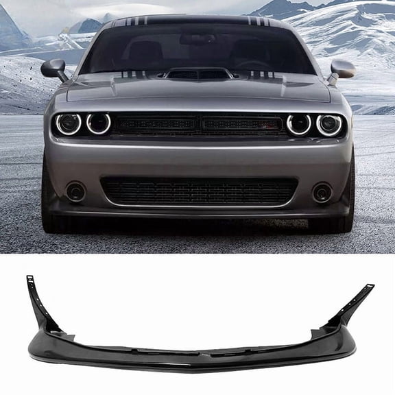 Fit For Dodge Challenger 15-20 Front Bumper Lip Spoiler
