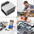 thumbnail image 2 of Daily Mix Store Hard Drive Mounting Bracket - Aluminum Alloy Four-Bay SSD Cage with Heat Dissipation Design for Desktop Enclosure Conversion, 2 of 9
