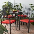 thumbnail image 2 of Greendale Home Fashions 18 x 18 in. Salsa Outdoor Dining Seat Cushion (4-Pack), 2 of 6