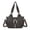 2GREEN/D.BROWN, variant on Hobo Bags for Women Vegan Leather Purses and Handbags Ladies Chic Shoulder Bags Crossbody Purses with Metal Studs