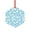 Hexagon, variant on Naloa Blue Snake Acrylic Santa Tree Decorations Christmas Hanging Pendant for Christmas Winter New Year Party Hanging Decorations-Hexagon